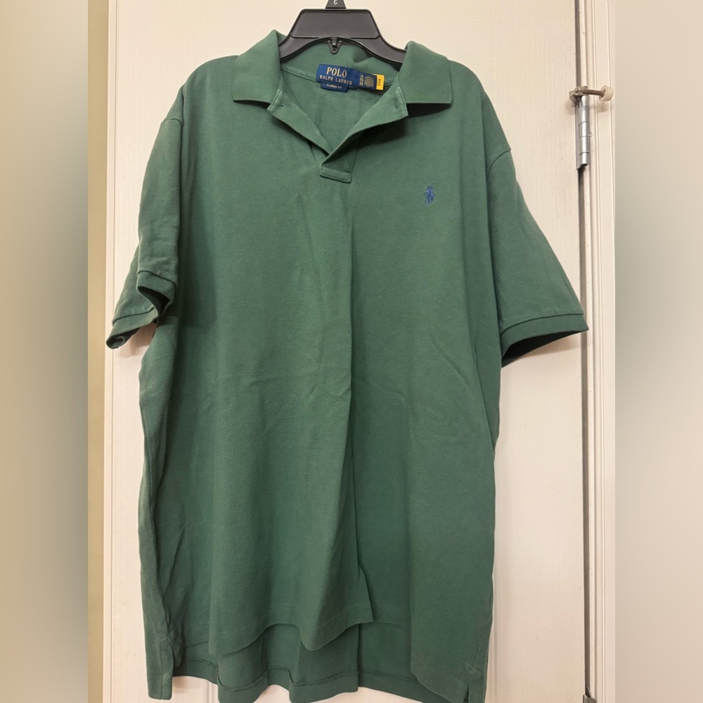 Polo by Ralph Lauren Men's Classic Green Polo Shirt